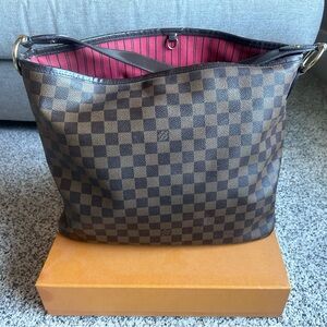 Authentic Louis Vuitton Damier Ebene Delightful MM – SD5106